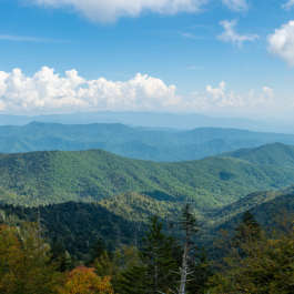 Second panoramic from Clingman Dome parking lot