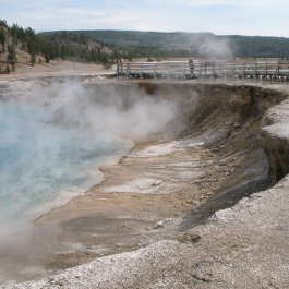 Midway and Lower Geyser Areas